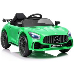 Lean Toys Licencirani Mercedes SLS AMG GT R zeleni - auto na akumulator Cijene
