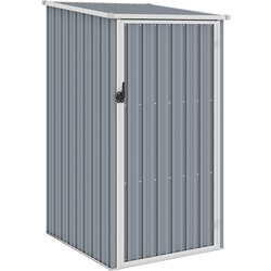 vidaXL Vrtno spremište sivo 87 x 98 x 159 cm od pocinčanog čelika Cijene