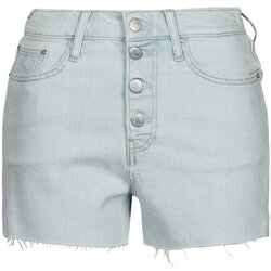 Calvin Klein Jeans Kratke hlače & Bermuda HIGH RISE SHORT Modra Cene
