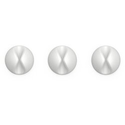 BLUELOUNGE CableDrop 6 pcs. Pack, white Cene