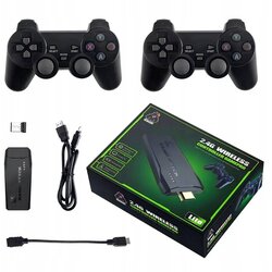 VERKGROUP 4K Ultra HD TV HDMI Game Stick Console K8 10000 Games USB Cene