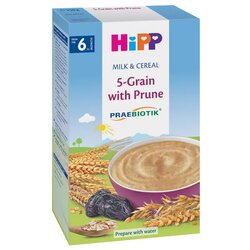 Hipp mliječna instant kaša 5 žit. i suha šljiva 250g Cijene