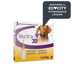 Vectra CEV 3D pas 1,5-4 kg, 0,8 mL Cene