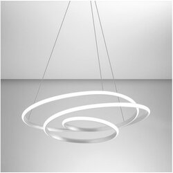 Gea luce diva s g bianco - led prigušiva luster na sajli diva LED/44W/230V bela Cene