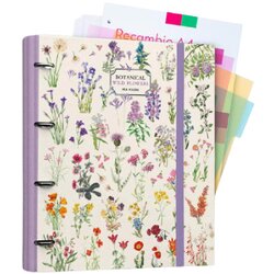 Grupo Erik Editores S. L. Kokonote Botanical - Fascikla Organajzer 4R - Kokonote Botanical, Wild Flowers, Dividers 100 str Cene