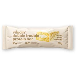 Vilgain Double Trouble proteinska pločica - Krema od kokosa i badema Cijene