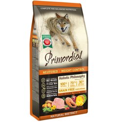 PRIMORDIAL Suva hrana za pse Neutered Weight Control, Losos i ćuretina, 12 kg Cene