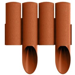 Cellfast ogradica 4 elementa 2,3m terakota Cene