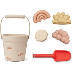 Liewood set za igranje za na plažu dante sunset apple blossom mix Cijene
