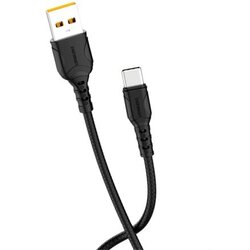 Denmen kabl D08T type c usb data 3/6A 1m/ crna Cene