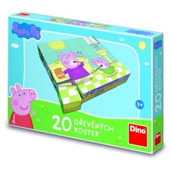 Dino toys Dino peppa pig drvene kockice 20 komada ( 11182 ) Cene
