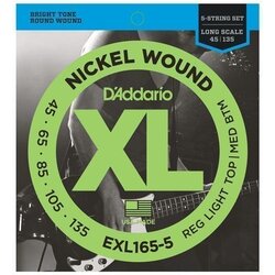 Daddario EXL165-5 45-135 žice za 5-žičani bas Cene