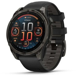 Garmin Fenix 8 47mm AMOLED Sapphire Carbon Gray DLC Titanium Black/Pebble Gray Cene