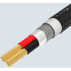 Remax Gition 3v1 pleten USB-mikro USB / Lightning / USB-C kabel 2,8A 1,15M črn Cene
