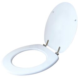 Conart wC daska, lakirani medijapan, bela, inox šarke Cene