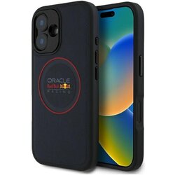 Red Bull HARDCASE OVITEK ZA IPHONE 16 PLUS 6.7'' ZA MAGSAFE MORNO MODRO USNJE, (21969667) Cene