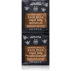 Apivita Express Beauty Royal Jelly revitalizirajuća maska za lice s učvršćujućim učinkom 2 x 8 ml Cene