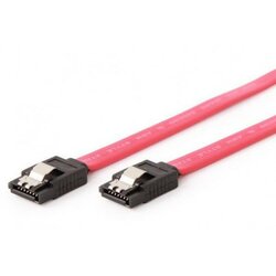 Gembird CC-SATAM-DATA-XL Metal clips, Serial ATA (SATA) data kabl flat 1m Cene