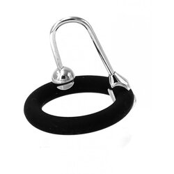 Black Label Cum Stopper with 2 Silicone Rings 25mm & 30mm Cene
