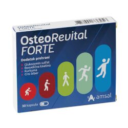 Amsal OsteoRevital FORTE kapsule Cene