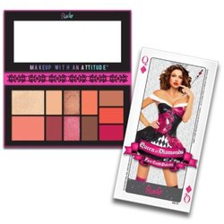 Rude Cosmetics paleta od 11 boja za lice-queen of diamonds|rumenila i bronzer Cene