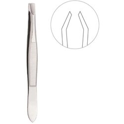 Kiehl Sölingen pinceta bent francuski stil - inox – nordberg sölingen - TW-02 Cene