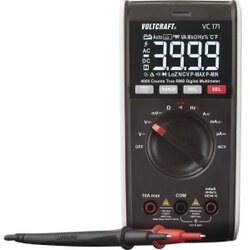 Voltcraft VC171 ročni multimeter digitalni CAT III 600 V Prikaz (štetje): 4000, (5000298734) Cene