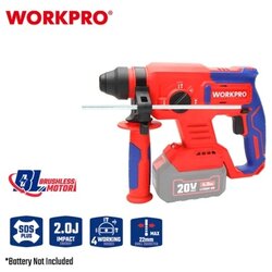 WorkPro wp390300 Aku. čekić-bušilica SDS+ (bez četkica), 20V ( WP390300 ) Cene