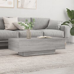 vidaXL Stolić za kavu boja hrasta 100 x 49 5 x 31 cm konstruirano drvo Cijene