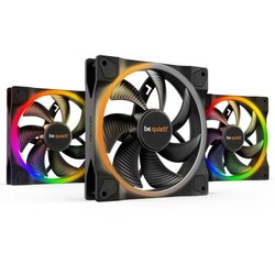 BE QUIET LIGHT WINGS (BL078) triple pack RGB 140mm 4-pin PWM ventilator Cene