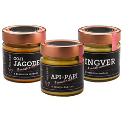 Kmetija Vizjak Imuno maxi - API PAPI, kremni med z ingverjem in kremni med z goji jagodami Cene