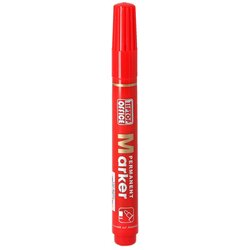 TIP TOP OFFICE MARKER PERMANENTNI OKRUGLI VRH CRVENI Cene
