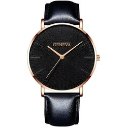 Geneva Sat SI-15462 - Zlatna ružičasta / Crna Cene