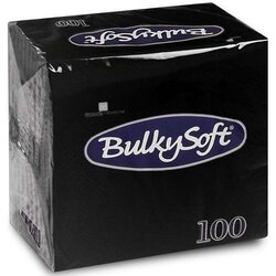 BulkySoft salveta crna 24x24cm 100/1 2sl (20 pak) Cene