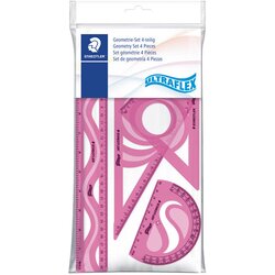 Geometrijski SET 1/4 ULTRAFLEX STAEDTLER 569PB4UF-S SORTIRANO BLISTER Cene