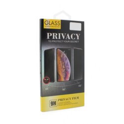 Tempered glass privacy 2.5D full glue za iphone x crni Cene