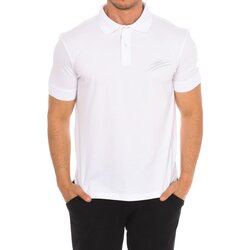 Philipp Plein Sport Polo majice kratki rokavi PIPS504-01 Bela Cene