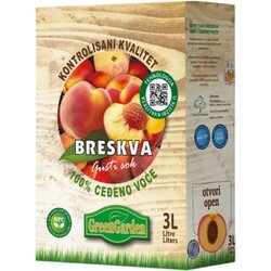 Green Garden Matični sok Breskva 100%, BAG IN BOX, 3l Cene
