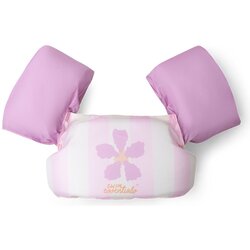 Swim Essentials plavalni jopič z rokavčki Pink Flower Market 2-6 let Cene