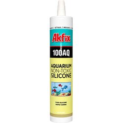 Akfix netoksični silikon za akvarijume 100AQ 310 ml crna Cene