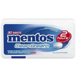 Mentos Bomboni Clean Breath peppermint 21 g Cene