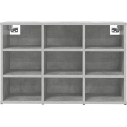 vidaXL ormar za cipele s policom s pohranom betonska siva 52.5 x 30 x 50 cm Cijene