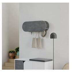 Hanah home čiviluk kroma hanger grey Cene