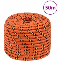 vidaXL Brodski konop narančasti 12 mm 50 m od polipropilena Cijene