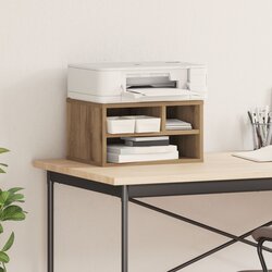 vidaXL stalak za pisač Artisan hrast 40x32x22,5 cm konstruirano drvo Cijene