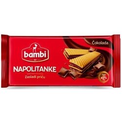Bambi napolitanke čokolada 185g kutija Cene