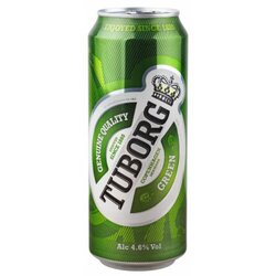 Tuborg svetlo pivo 500ml limenka Cene