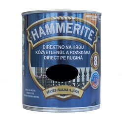 HAMMERITE Lak za kovino Hammerite Sijaj (750 ml, črn) Cene