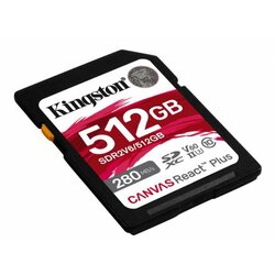 Kingston memorijska kartica SDR2V6/512GB 512GB SDXC UHS-II 280R/150W U3 V60 Cene