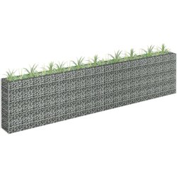  Visoka greda gabion pocinkano jeklo 360x30x90 cm Cene